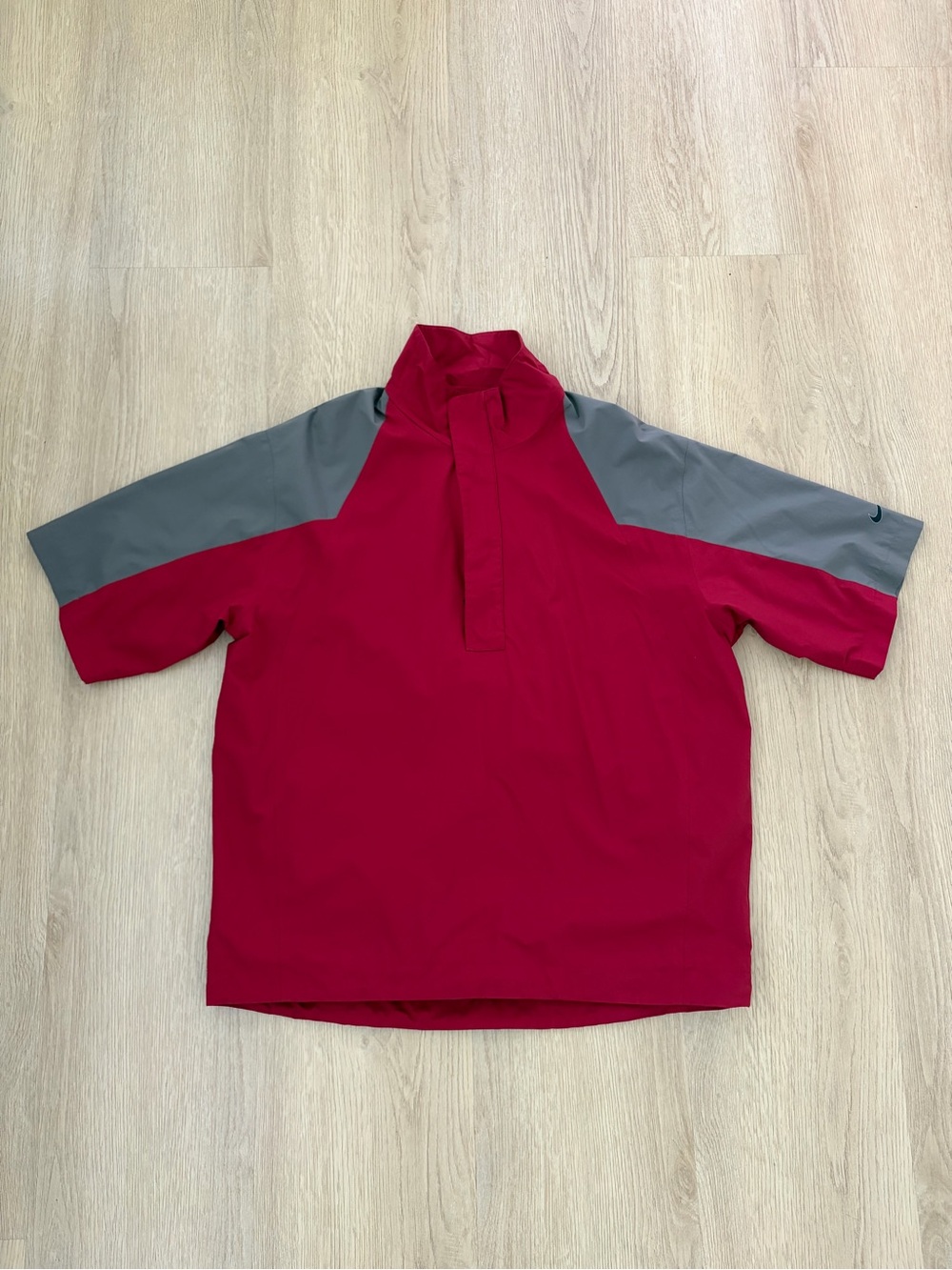 Nike Golf Short-Sleeve Pullover Quarter Zip Jacket - Nike Fit Storm